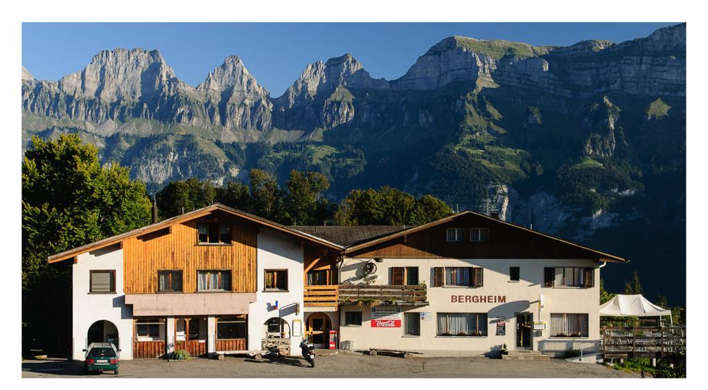 Hotel Restaurant Bergheim Flumserberg Dış mekan fotoğraf