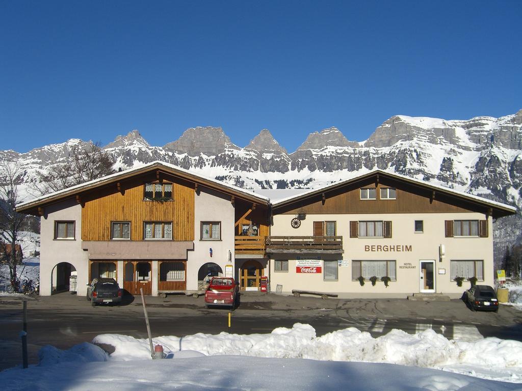 Hotel Restaurant Bergheim Flumserberg Dış mekan fotoğraf